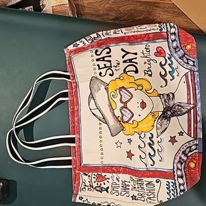 Brighton Seas the Day Beach Bag